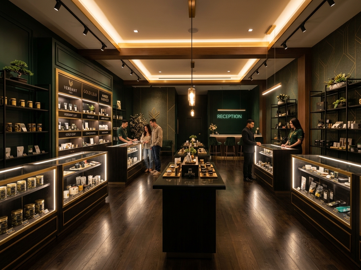 Modern Dispensary Retail Showroom